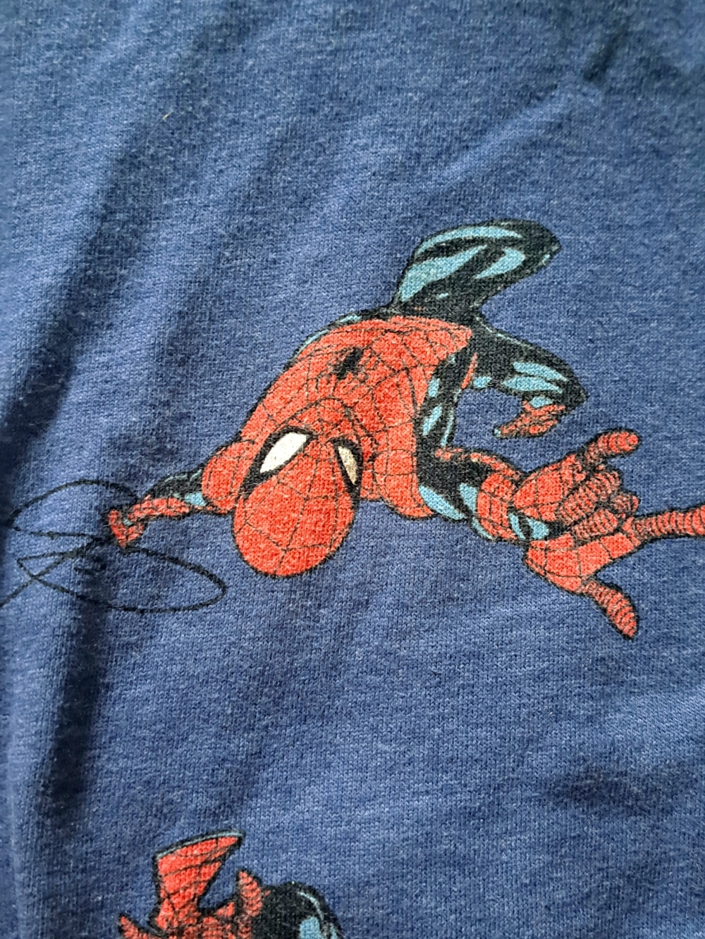 BOYS DISNEY MARVEL SPIDERMAN ZIP HOODIE SZ 5T - Picture 6 of 6